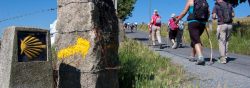 camino Santiago de compostela walking
